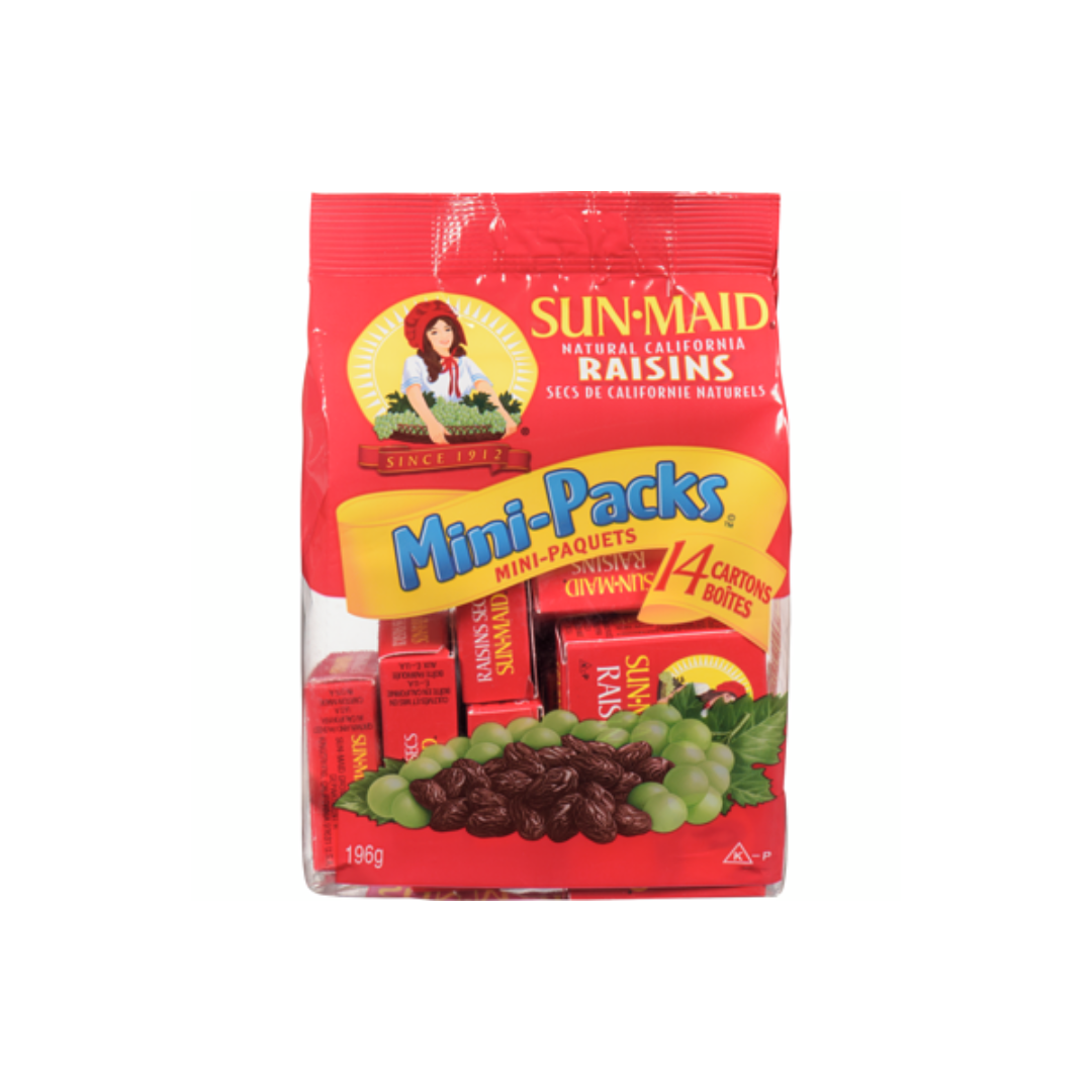Sunmaid Raisins (12 Bags x 14 Boxes, 168 Units per Case)