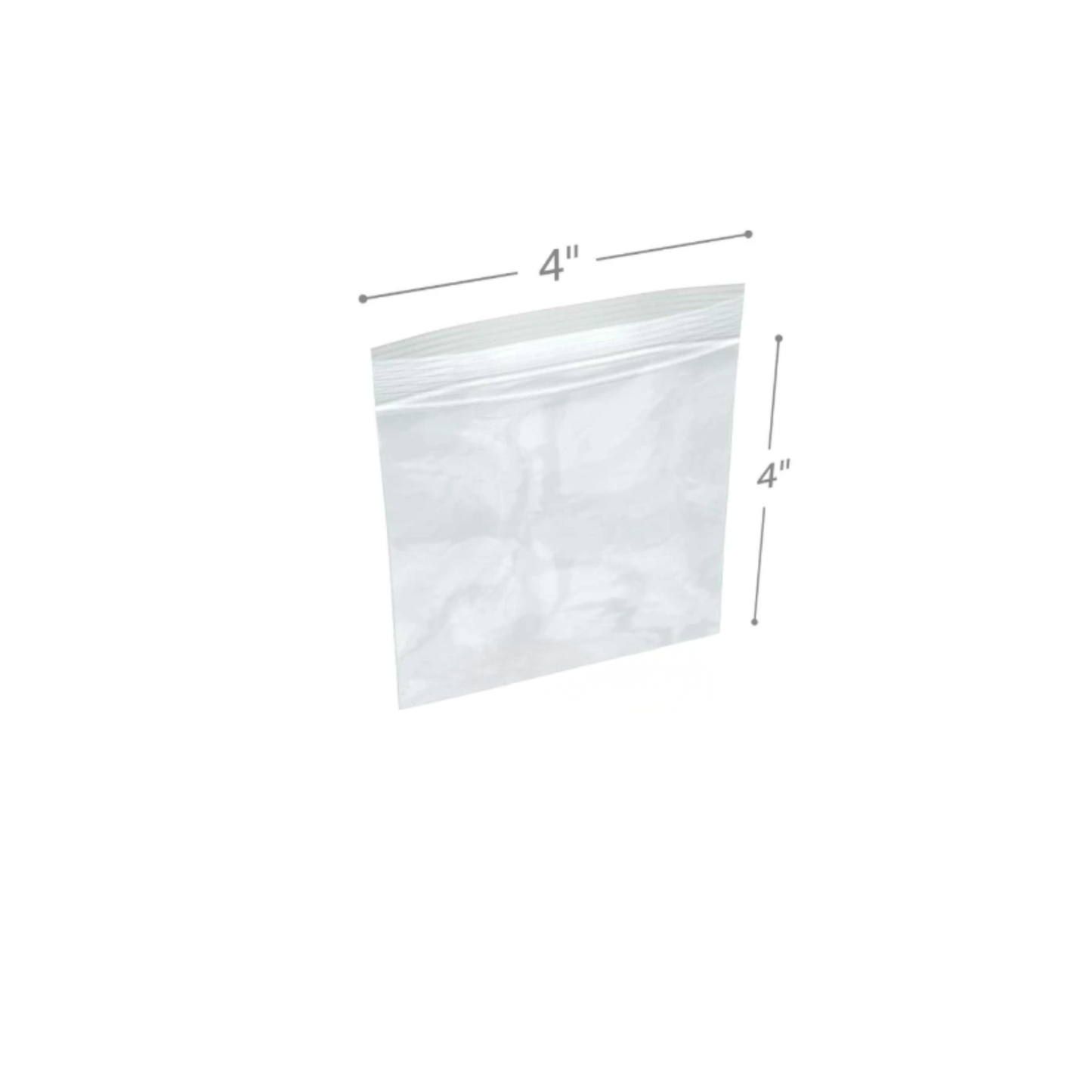 Reclosable 4x4 Bags (1000 Count)