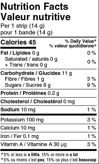 Sunrype 100% Fruit to Go Snacks (14 grams each. 154 Units per Case)