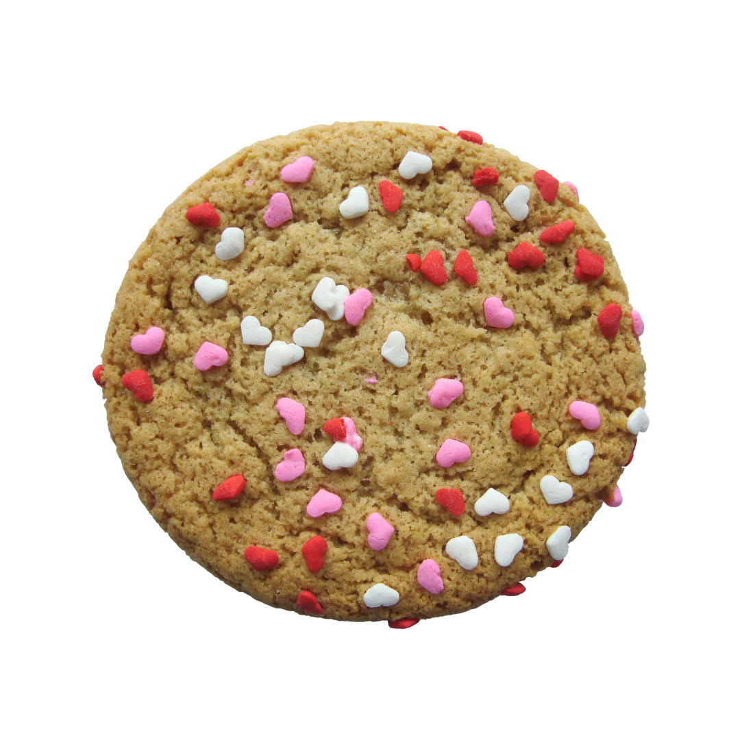 Shire's Valentine's Day Sprinkle Cookies (120 Units per Case)