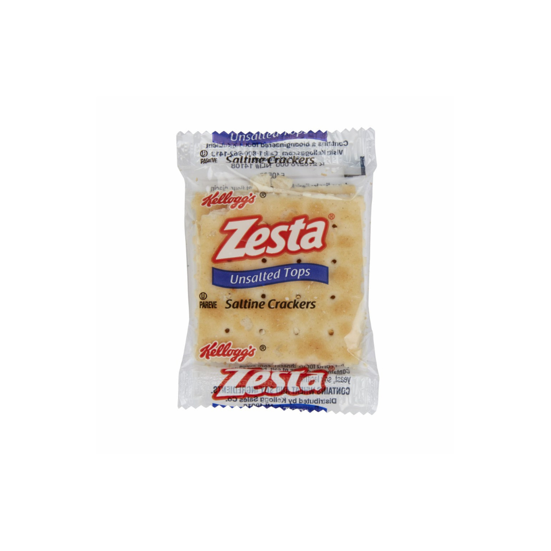 Zesta Unsalted Soda Crackers (500 Units Individually Wrapped)
