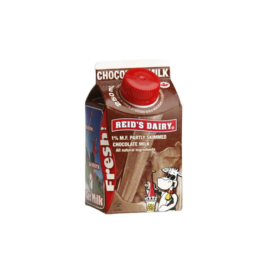 Reid's Dairy 1% Chocolate Milk 237 ml (Twist Cap)