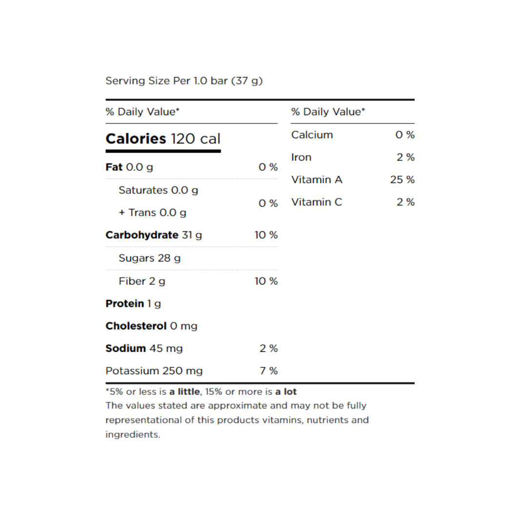 SunRype Assorted 100% Fruit & Veggie Bar (50 Units per Case)