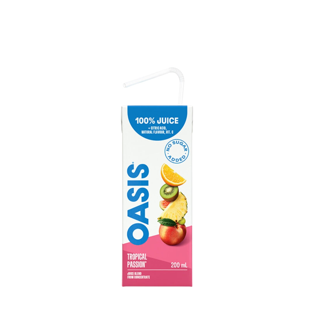 Oasis Tropical Passion Juice Box (30 Units per Case)