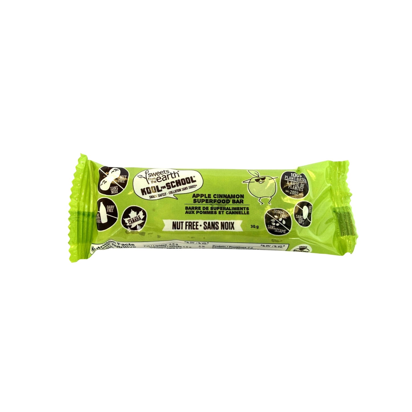 Sweets From The Earth Superfood Bars (128 Units per Case)