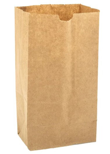 Kraft Paper Lunch Bags - 3 lbs - 500 ct