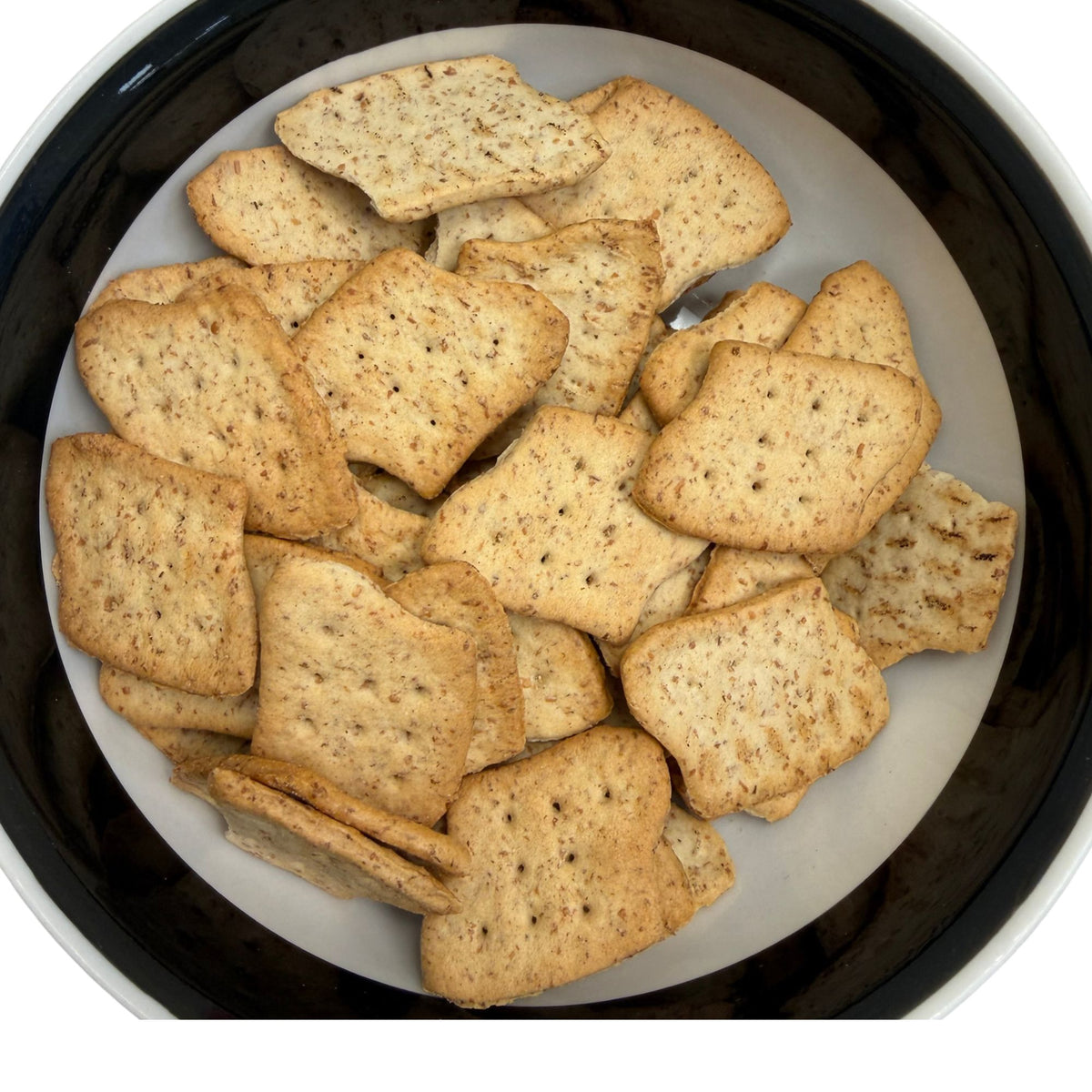 Whole Wheat Cracker Flats (6 x 900 g bags per case)